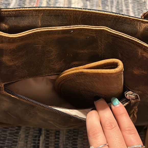 Angel Ranch genuine leather Conceal CarryBag - Picture 3 of 5